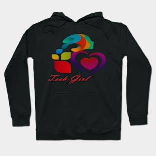 Tech girl Hoodie